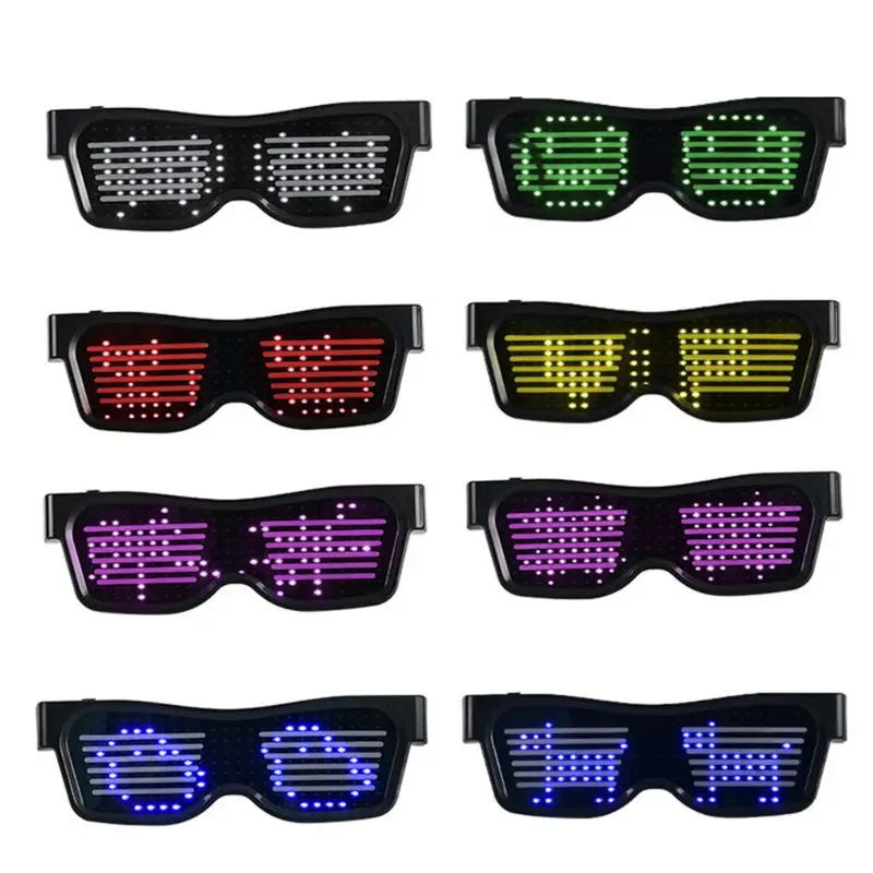 

DIY Animation Bluetooth LED Glasses for Festivals, Fun, Parties