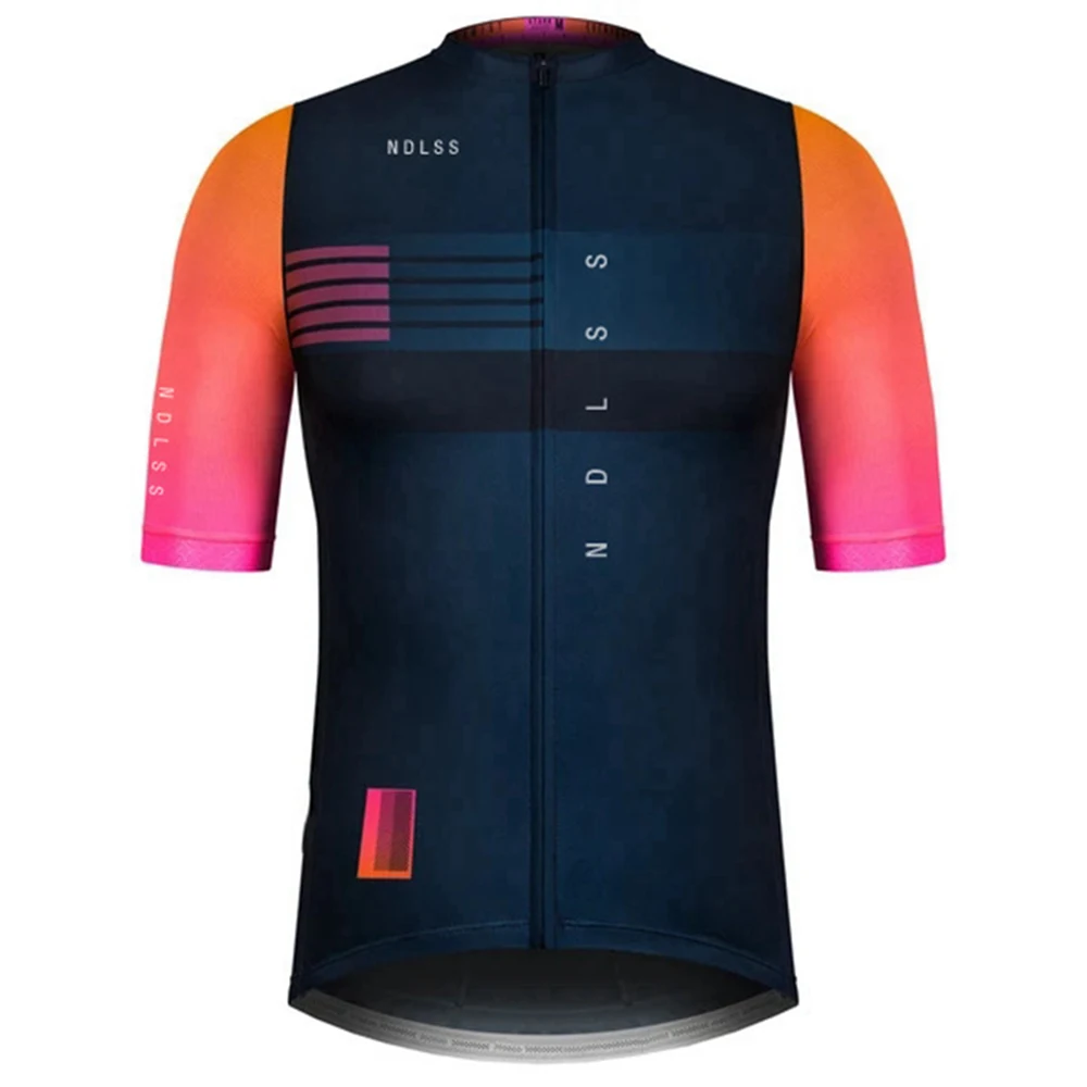 NDLSS Summer Men Cycling Jersey MTB Road Bike Jerseys Breathable Short Sleeve Bicycle Shirts Downhill Jersey Maillot Ciclismo