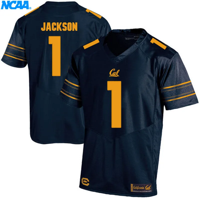 New Arrival High Quality DeSean Jackson#1 Jackson#1 College Youth T-shirt Jerseys S-XXXL