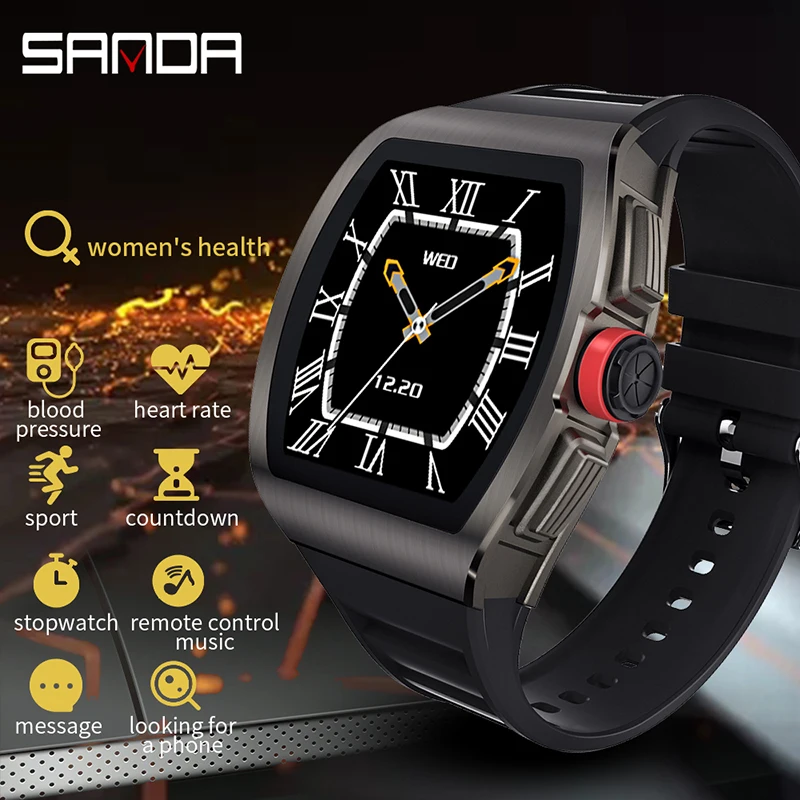 Смарт часы SANDA M1 водостойкие IP68 iOS Android|Смарт-часы| |