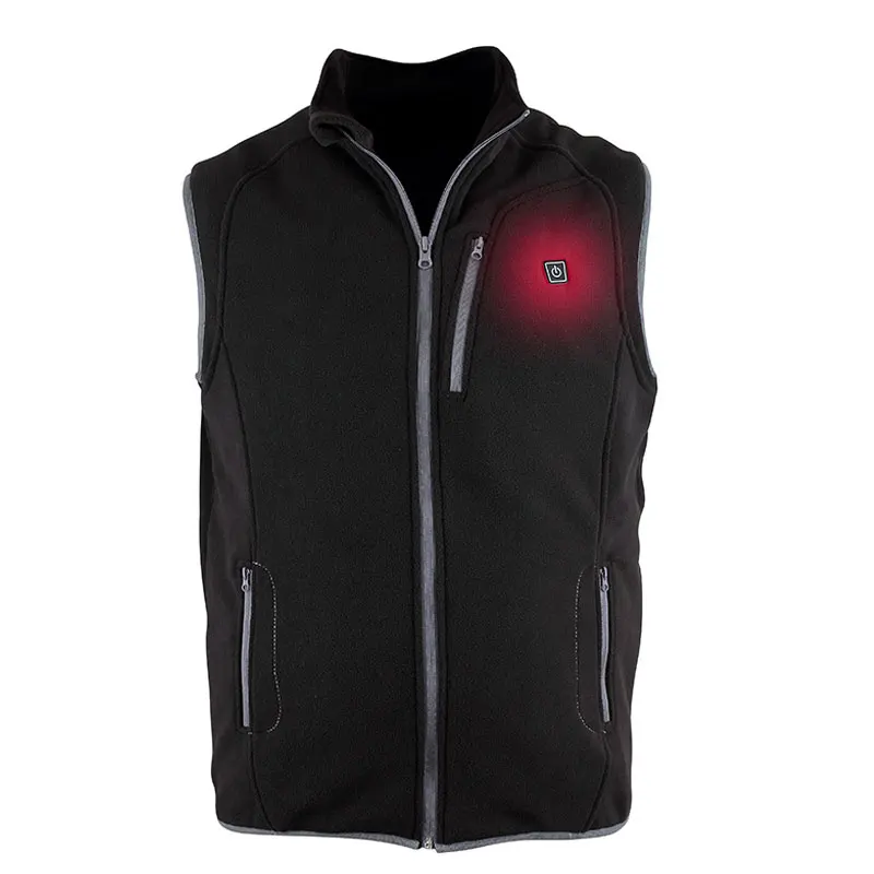 New USB Charging Heating Vest Winter Men's Vest Fleece Thick Soft Waistcoat to keep warm 3 model Temperature Control Heated Vest