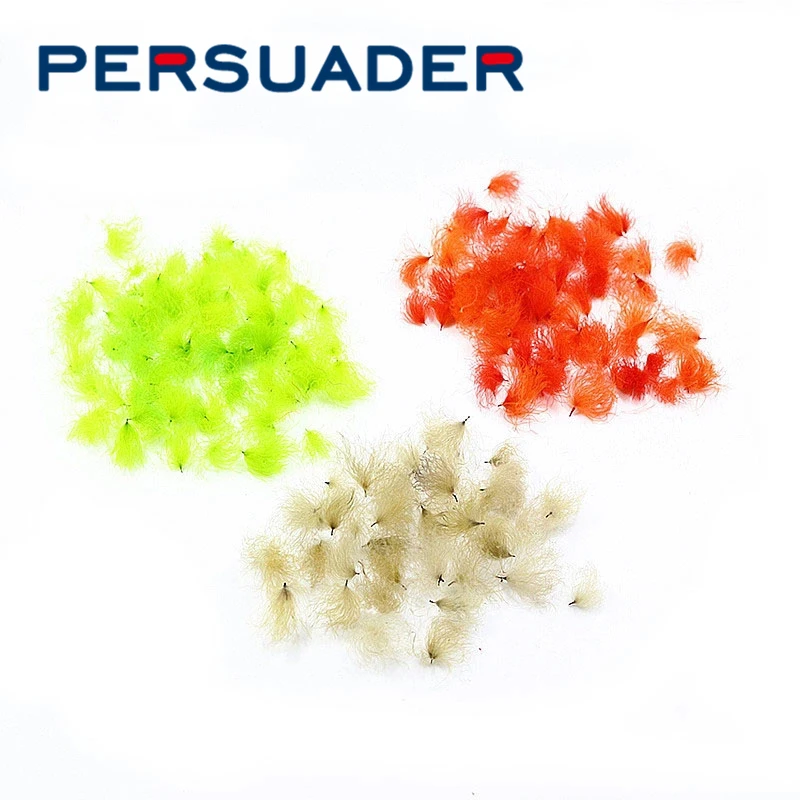 Persuader 8 Colori Facoltativi Fly Tying Mid Size Premio Cdc Sbuffi Cul De Canard Anatra Butt Piuma Per La Pesca A Mosca Emerger Mosche