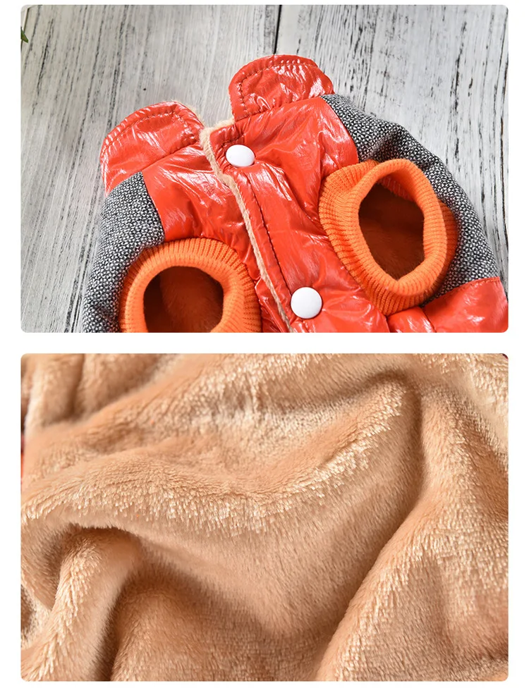 Ремни безопасности для домашних животных Размеры S-xxl Супер теплая одежда для собак осень зима два фута одежда для домашних животных Roupa De Cachorro магазин Мопсов