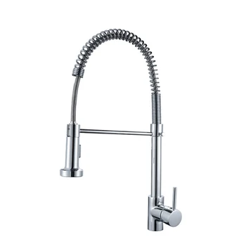 

Rotating Shower Kitchen Spring Basin Deck Mount Single Hole Faucet Bronze Nickel Sink Hot & Cold water Mixer Faucet Tap