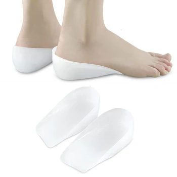 

1 Pair Shoe Insoles Breathable Half Insole Heighten Heel Insert Shoes Pad Cushion Unisex 2-3cm Height Increase Insoles
