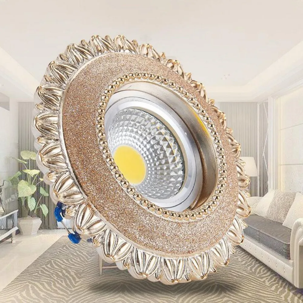 Европейский стиль смолы светодиодный прожектор для помещений Замена люстра лампа украшение дома ночник для спальни