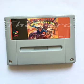

Sunset Riders Video Game for 16 bit Super Game Card Console Cartridge Card for 46 pin EUR PAL Version Game Player