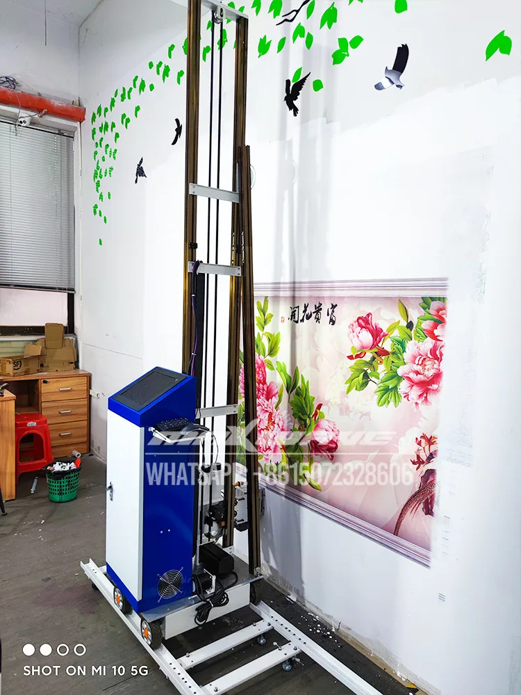 3d УФ чернила Вертикальная настенная бумага стекло дерево керамика металлы