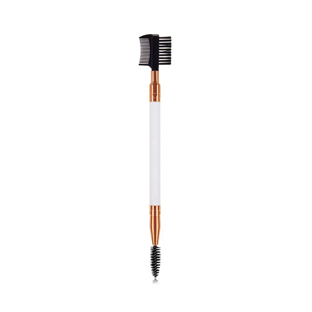 

Pro Makeup Brushes 1 Piece Make Up Brush Double Head Eyebrow comb Eyebrow Brush Professional Eyelashes