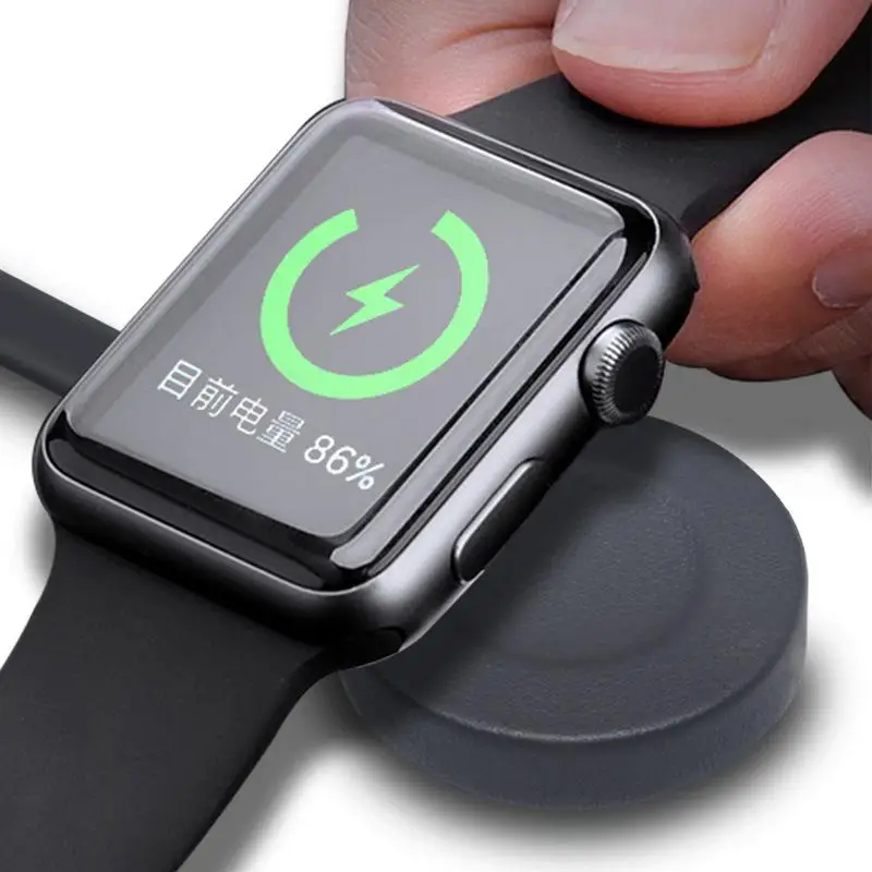 Qi Apple Watch зарядное устройство магнитное беспроводное портативное зарядное устройство для Apple Watch Series 3 2 1