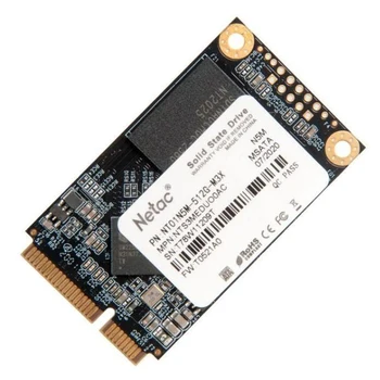 

Netac N5M NT01N5M-512G-M3X SSD, M. 2, 512Gb, mSATA, read: 540 MB/s, write: 490 MB/s, TLC 3D NAND