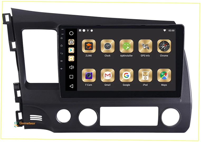 Android 9,0 автомобильный dvd для Honda Civic 2007 2008 2009 2010 2011 wifi+ BT Octa Core+ DSP+ Carplay+ 32G rom+ 4G ram+ ips экран+ RDS