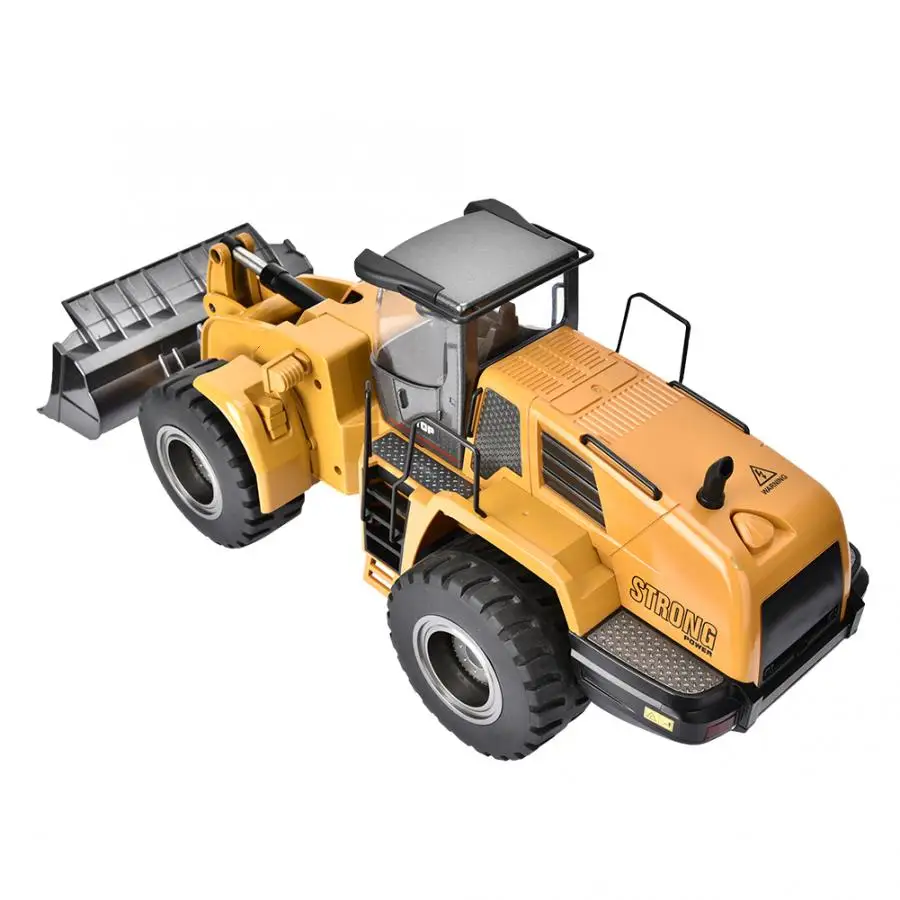 HUINA 583 RC грузовик экскаватор хобби бульдозер сплав инженерный грузовик дистанционное управление игрушки для мальчиков авто RC гидравлическая конструкция