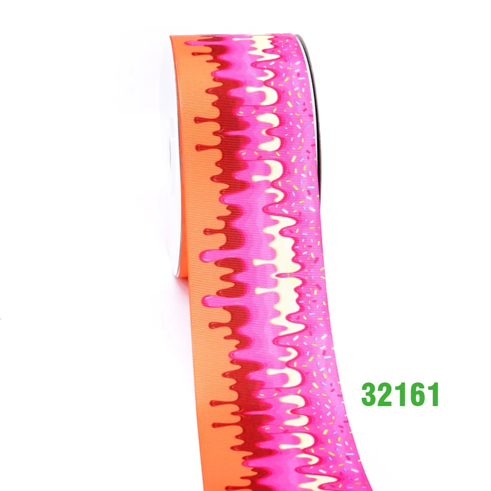 50 ярдов мультфильм напечатанный grosgrain ленты 31928 - Цвет: 32161