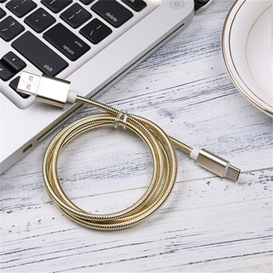 USB C кабель type C 2.4A Быстрая зарядка type-C кабель для передачи данных зарядное устройство USB-C для samsung S8 S9 Note 9 8 для Xiaomi mi8 mi6 1 метр