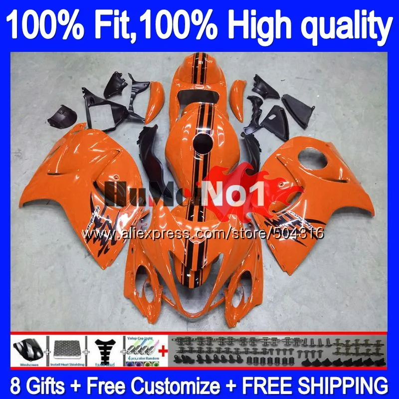 Инъекции для SUZUKI Hayabusa GSXR 1300 GSXR-1300 блеск для губ orange 29MC. 138 GSXR1300 2008 2009 2010 2011 2012 08 09 10 11 12 обтекатель - Цвет: No. 1