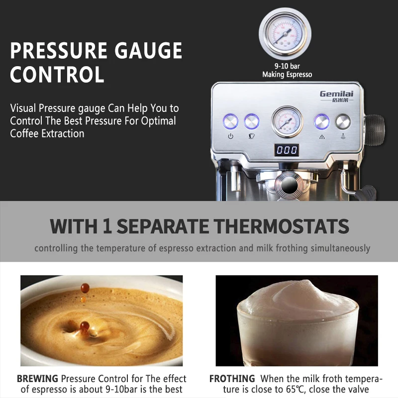 Coffee Machine Semi-automatic Crm3605 