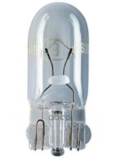 Лампа Накаливания 10шт В Упаковке W3w 12v 3w W2.1x9.5d Pure Light(Стандартные Характеристики) Bosch арт. 1987302217
