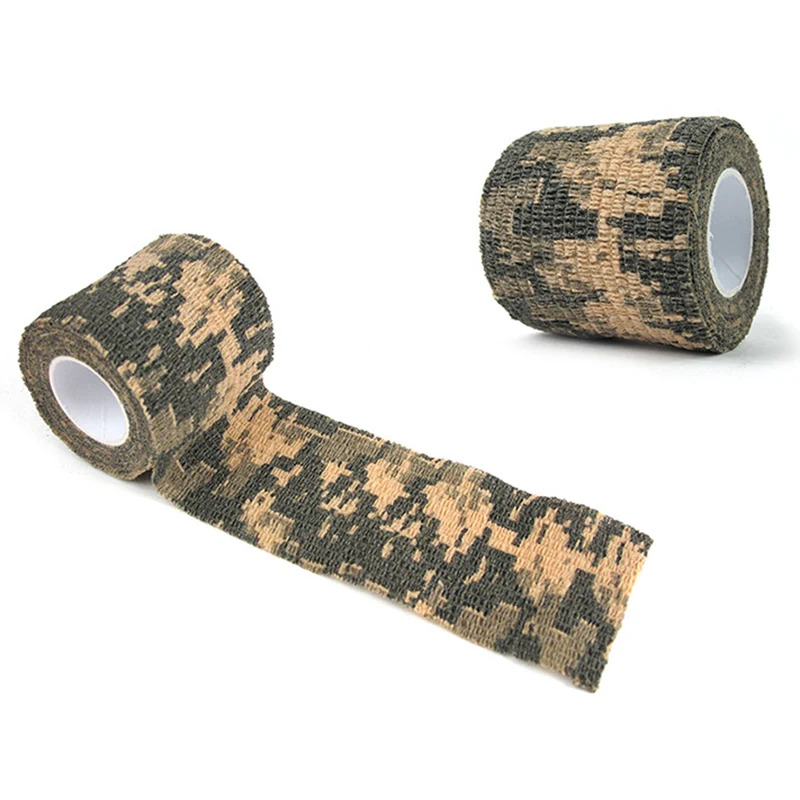 Hunting Camouflage Tape Outdoor Camo Gun Hunting Waterproof Camping Camouflage Stealth Duct Tape Camouflage Cycling Stickers