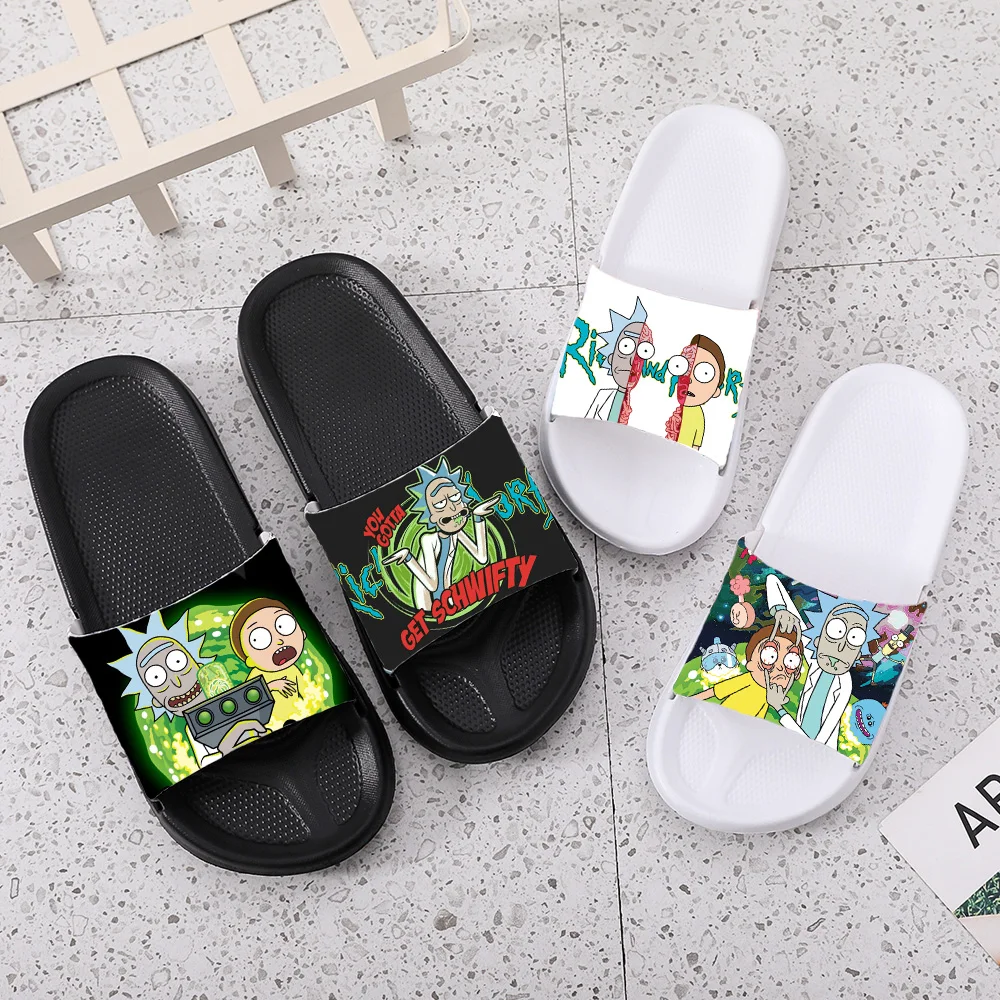 rick and morty slippers
