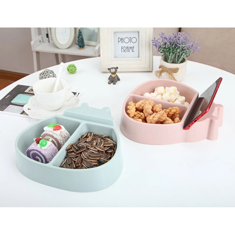 

Kitchen Multi-purpose Snack Tray Dry Fruit Bracket Kitchen Living Room Storage Trays Boxes Opbergbakken New Style