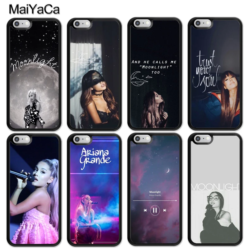 Чехол для мобильного телефона MaiYaCa sexy beauty singer Ariana Grande iphone 12 mini 11 Pro MAX X XR XS SE 2020 6S 7 8