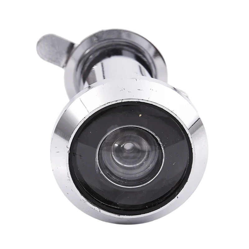 200 Degree 35-60mm Wide Angle Scope Peephole Door Viewer Silver Tone