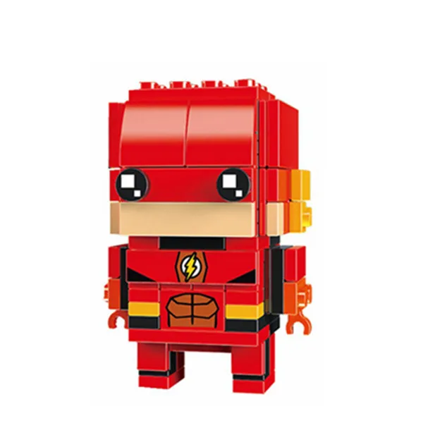 Marvel Avengers Endgame Super Heroes Spiderman Thanos Iron Man Thor Brickheadz Figures Building Blocks Bricks Toys Juguetes - Цвет: Лиловый