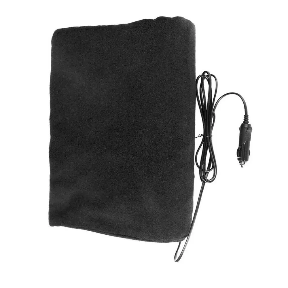 150*110cm Car Heating Blanket Winter Heated 12V Lattice Energy Saving Warm Auto Electrical Blanket For Car Constant Temperature