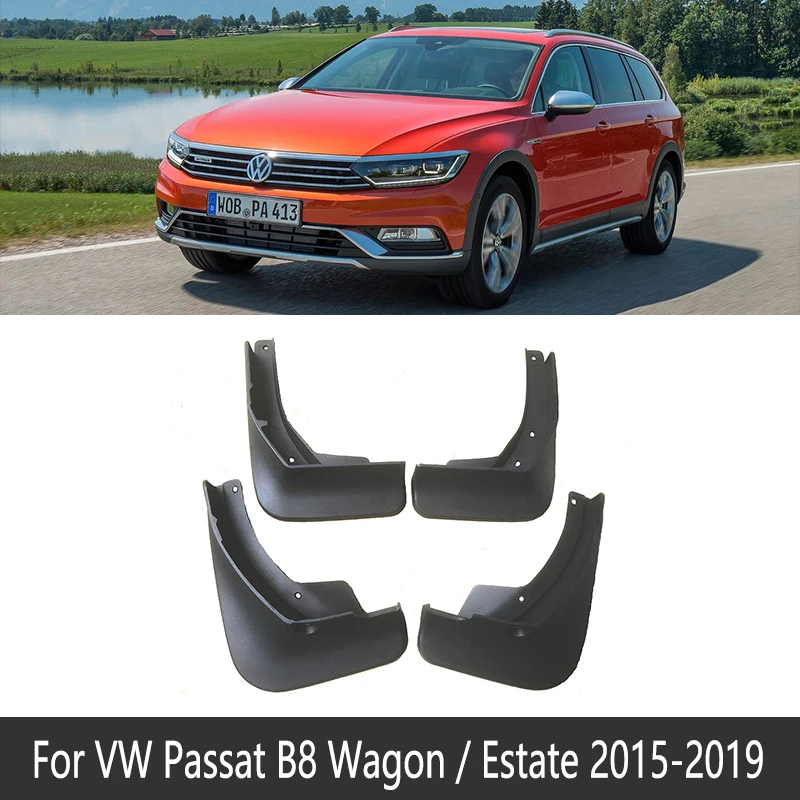 Брызговик для Volkswagen VW Passat B5 B5.5 B6 B7 B8 Wagon Estate 1998~ крыло брызговики Брызговики аксессуары 2000 - Название цвета: B8 Wagon 2015-2019