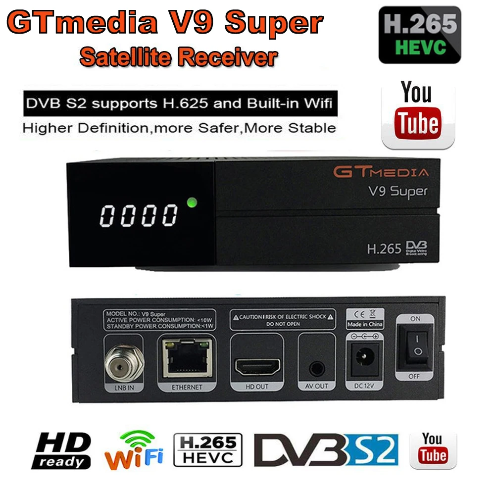 gtmedia v9 nova  satellite finder free cccam cline for 1 year europe freesat v9 ccam spain dvb-s2 parabole satellite receiver