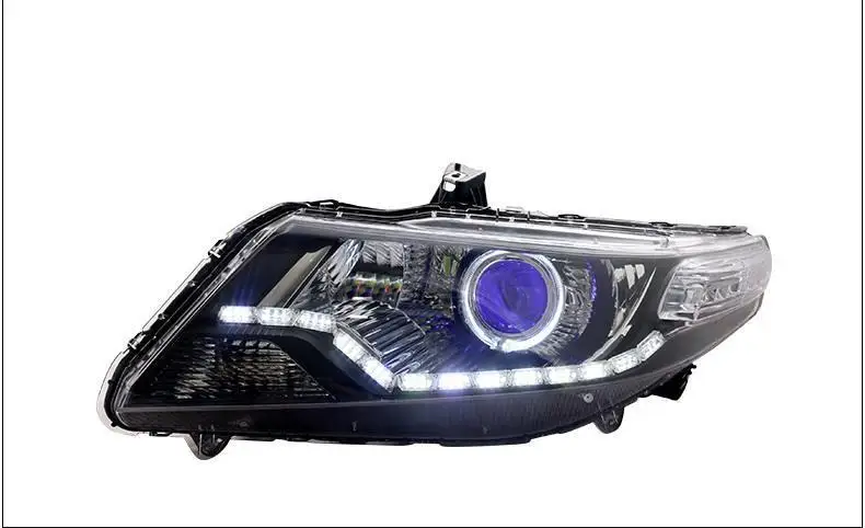 Дневные ходовые огни Luces Para Автозапчасти Светодиодные автолампы аксессуары для автомобиля освещение фары передние противотуманные фары 17 18 для Honda City