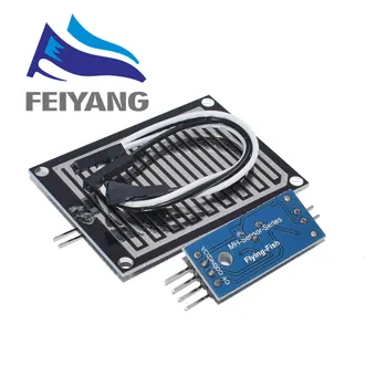 

10PCS Snow/Raindrops Detection Sensor Module Rain Weather Module Humidity