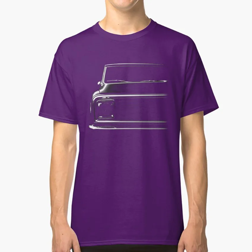 Chevy C-10 Палочки, черная рубашка футболка c 10 классических автомобилей автомобиля c10 Шевроле Палочки вверх Палочки автомобиль классика - Цвет: Фиолетовый