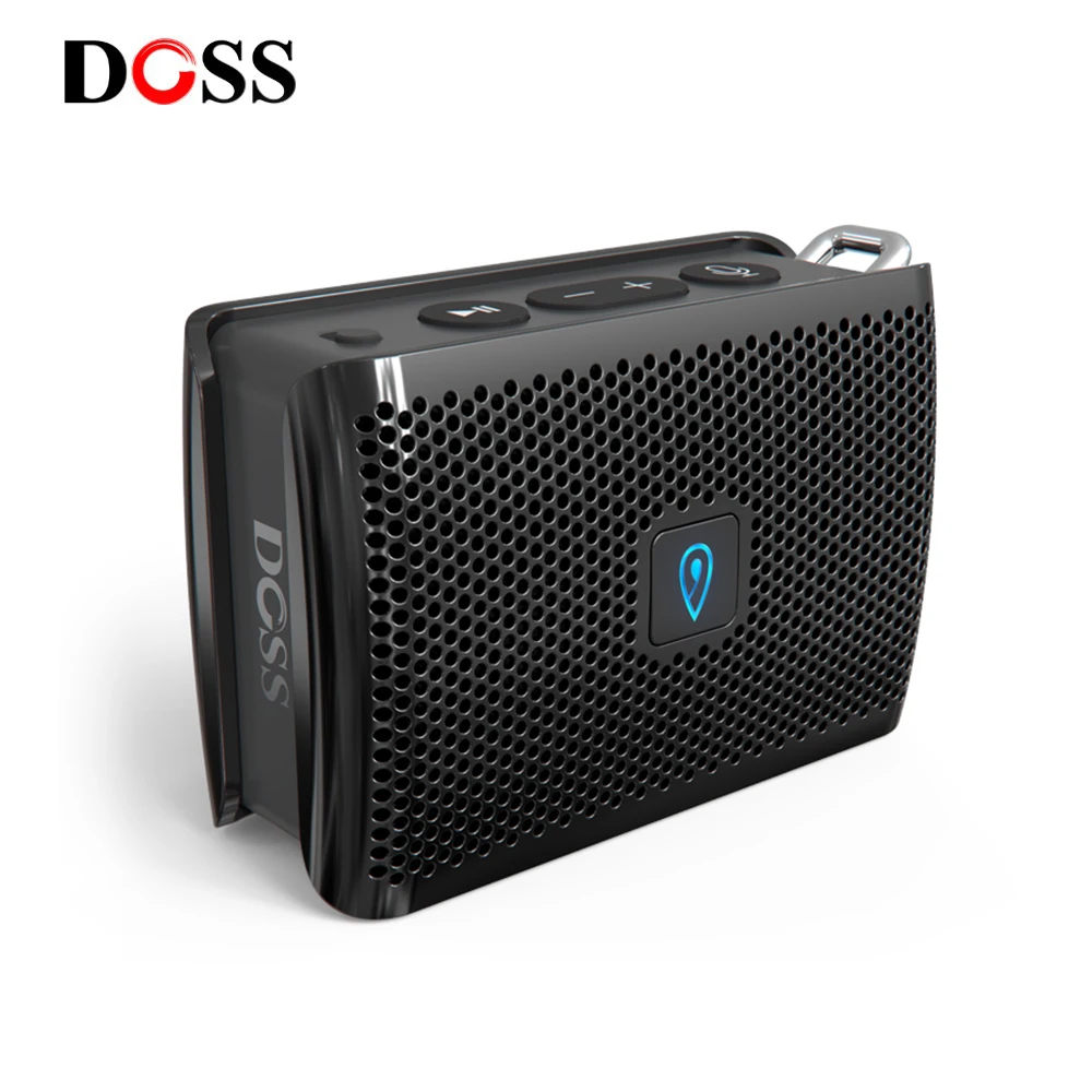 DOSS Genie Portable Bluetooth Speaker IPX4 Mini Wireless Loudspeaker Stereo Clean Sound Box with Built in Mic for Gift Present|Portable Speakers| - AliExpress