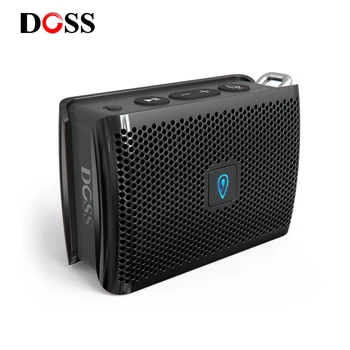 

DOSS Genie Portable Bluetooth Speaker IPX4 Mini Wireless Loudspeaker Stereo Clean Sound Box with Built-in Mic for Gift Present