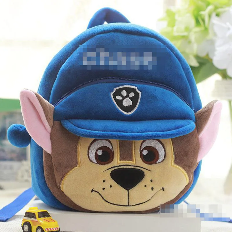 Original PAW Patrol Dogs Plush Backpack Toy  Bag Cartoon Kids Mini School Children's Action  Figures Gifts  Boy Girl  Baby  Bags