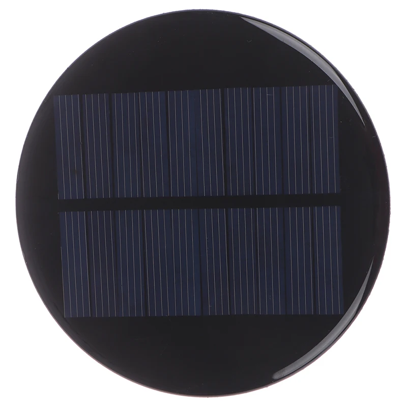

Solar Power 5.5V 0.45W 80A 75MM DIY Polycrystalline Silicon Solar Cell Module Circle Round Solar Panel Epoxy Board Drop Shipping