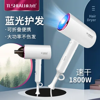 

Tailishi Blow Dryer Home High-Power Student Network Red Hair Dryer Hair Salon Mute Hot and Cold Does Not Damage Hair Travel