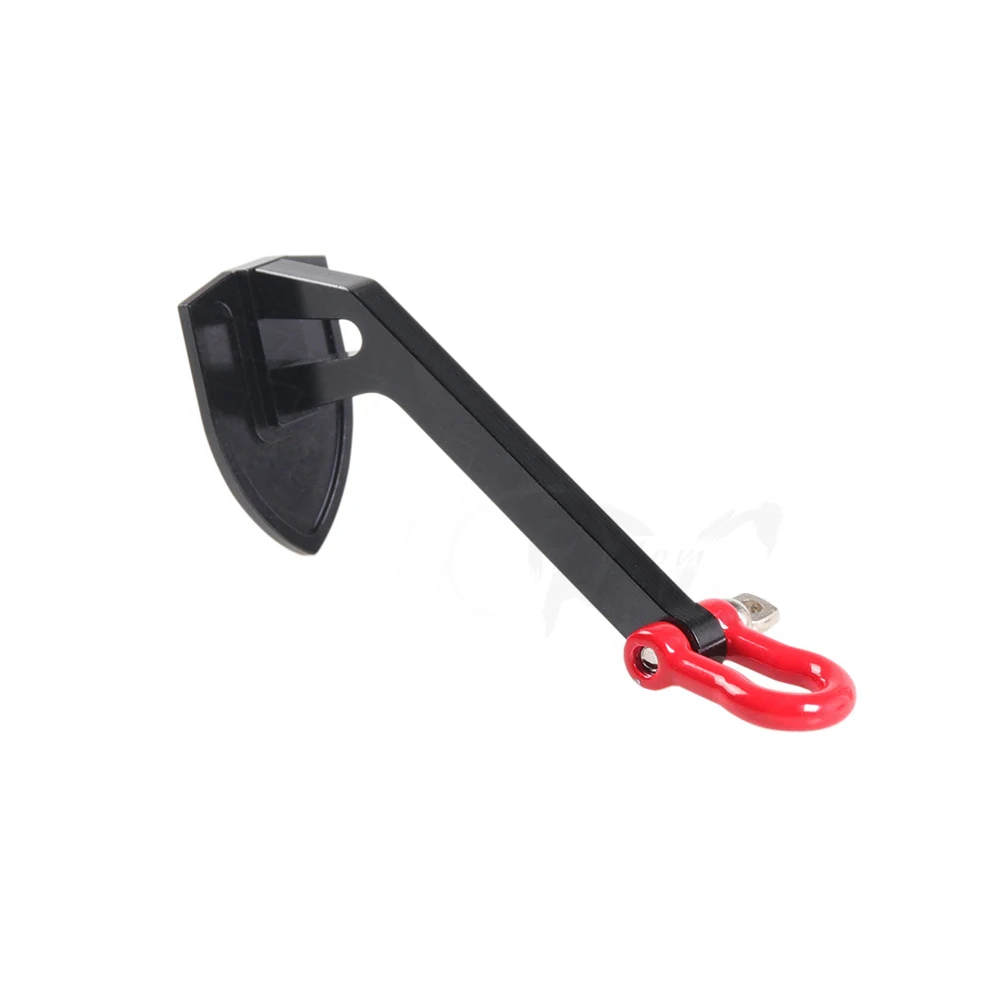 RiToEasysports Catena Con Gancio Di Traino Per Auto RC - Accessori In Metallo Per Verricello E Recupero, Arancione - 5