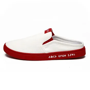 

2020 Summer New Fashion Men Casual Shoes Half Slipper Outdoor Slipper Sandals Slip-On Zapatillas Hombre Men Shoes