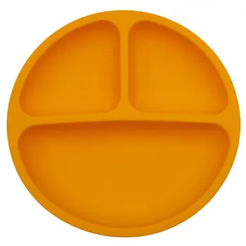 

Silicone Baby Dining Dish Tableware Food Storage Tableware Fruit Plates Kids Feeding Plates Bowls Anti-Drop Tray