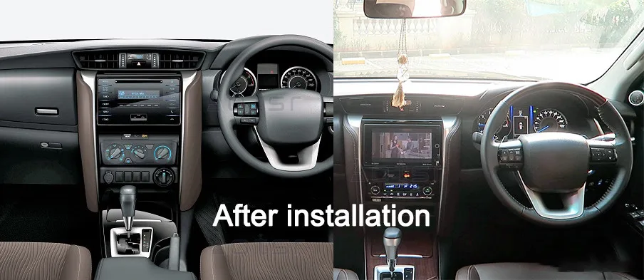 Автомобильный GPS навигатор AOTSR Android 10 для Toyota Hilux 2015 2018 автомобильные аксессуары