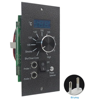 

Wood Pellet Oven Thermostat Control Board Tools With Plug Accessories Barbecue Practical Fireplace Kitchen Parts Digital Display