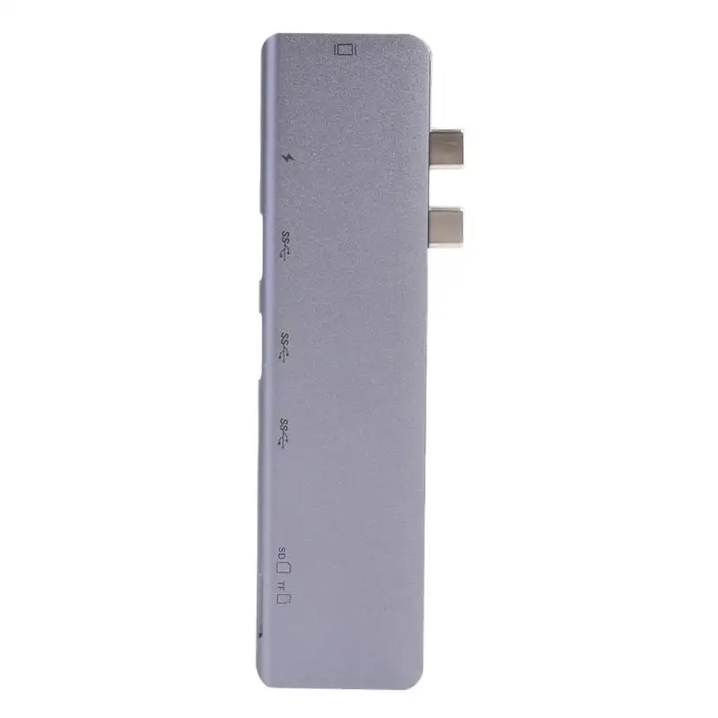 USB 3,1 type C конвертер HDMI 4K PD USB C USB 3,0 встроенный чип-преобразователь Plug and Play TF камера карта памяти адаптер