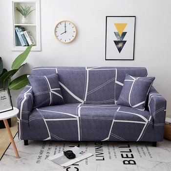 

Stretch Slipcovers Sofa Cover For Living Room Slip-resistant Sectional Elastic Couch Cover Sofa Towel Single/Two/Three/Four Seat