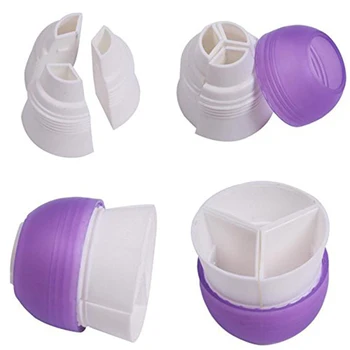 

New Icing Piping Bag Nozzle Converter Tri-color Cream Coupler Cake Decorating Tools