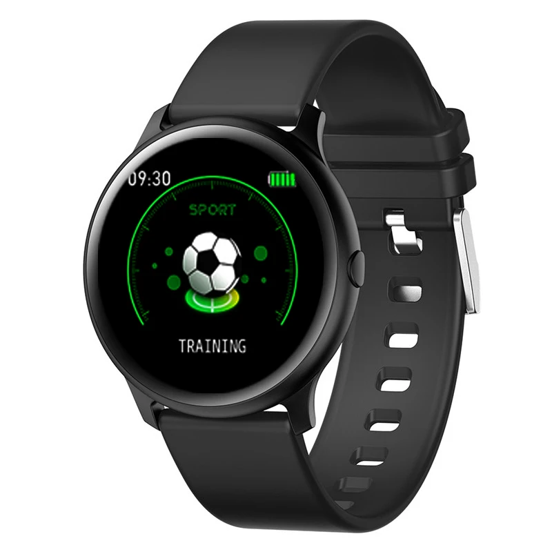 black Умные часы KW19, водонепроницаемые, Bluetooth, 4,0, сердечный ритм, женские, умные часы для мужчин, для Android ios телефона, HUAWEI honor 4, KW10 GT88 - Цвет: black