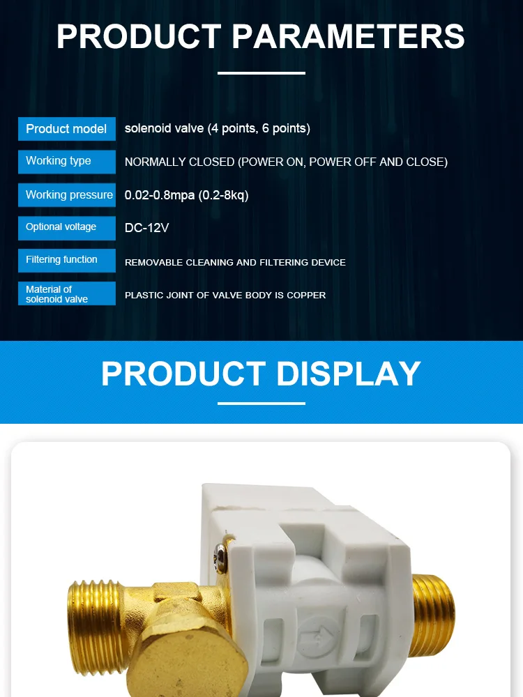 válvula de controle de aquecedor Solar de