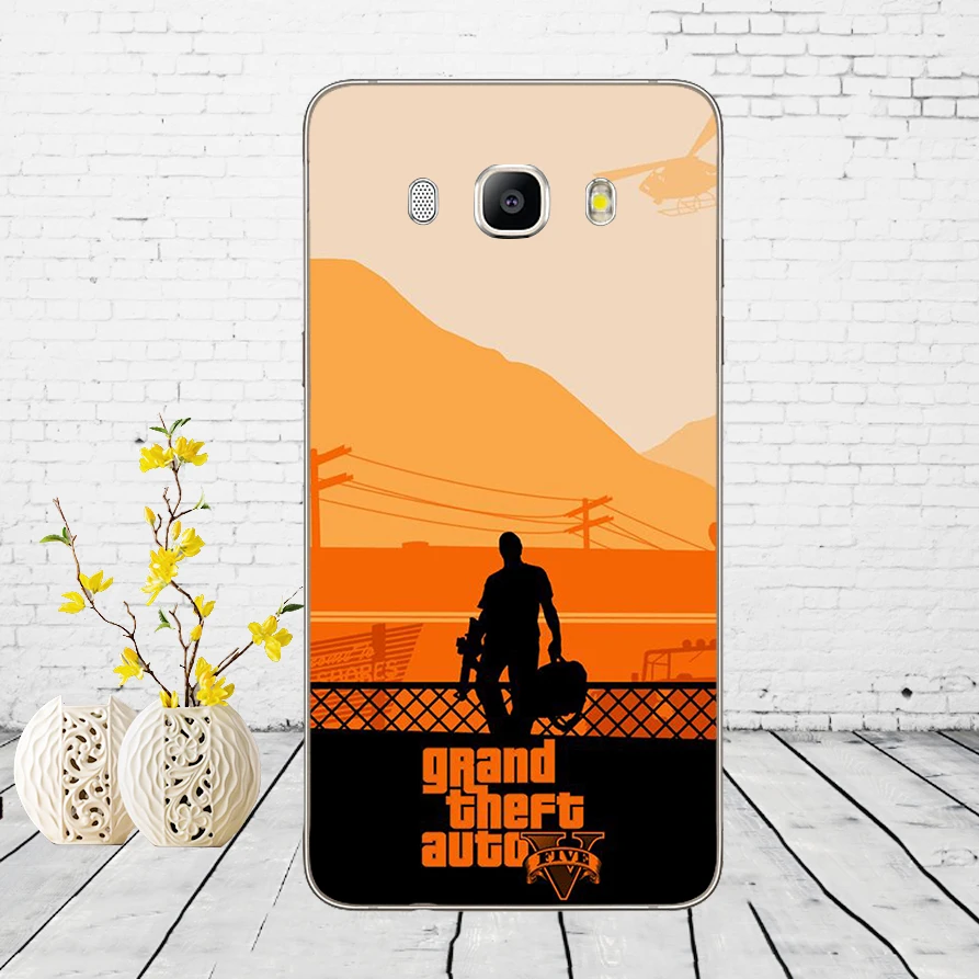 16 33DD Grand Theft Auto GTA V Мягкий силиконовый чехол для Samsung Galaxy A3 a5 A6 A8 j3 j5 j7 - Цвет: 16